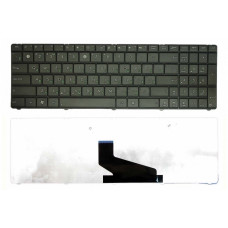 Клавиатура для ноутбука  ASUS A53U, A53Ta,K73Ta, K53U, K53Z, K53Ta (шлейф вверх) Русская Черный