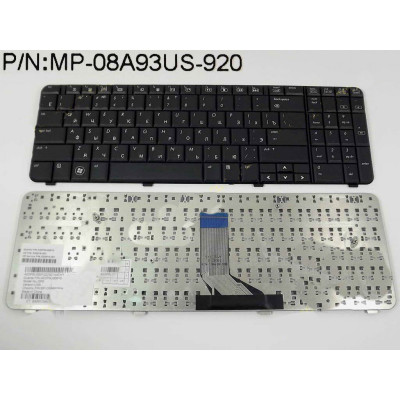 Клавиатура для ноутбука  HP 517865 (Compaq CQ61, G61) Русская Черный Без подсветки С фреймом HP