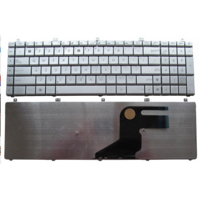 Клавиатура для ноутбука  ASUS N55, N75, X5QS (N55 version) Русская Серый