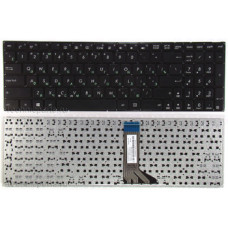 Клавиатура для ноутбука  ASUS X553M, X553MA, X502C, K555LA (K555LP, K555LB, K555LD, K555SJ, X555L, F553M, X554) Русская Черный Без фрейма